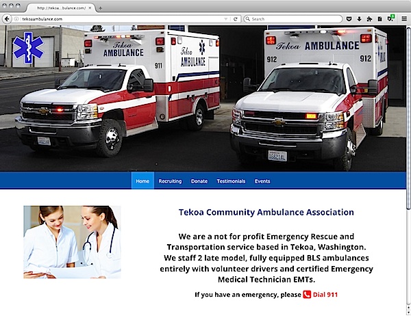 Web site - TekoaAmbulance.com