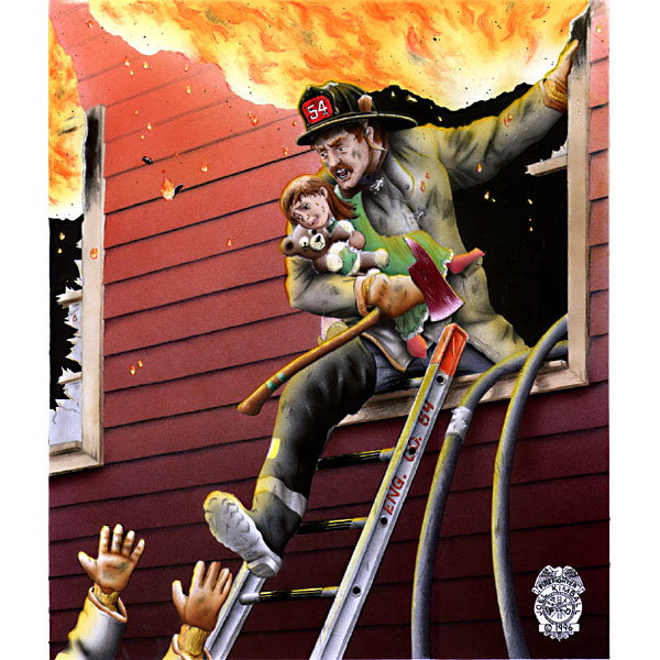 Graphic art - Save a little child